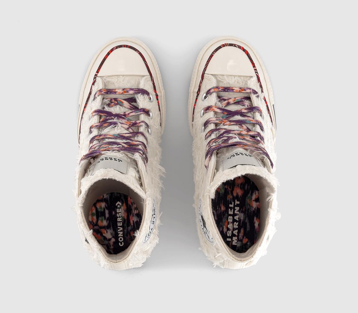ConverseChuck 70 Wedge Hi TrainersIsabel Marrant Vanilla Whiteblack