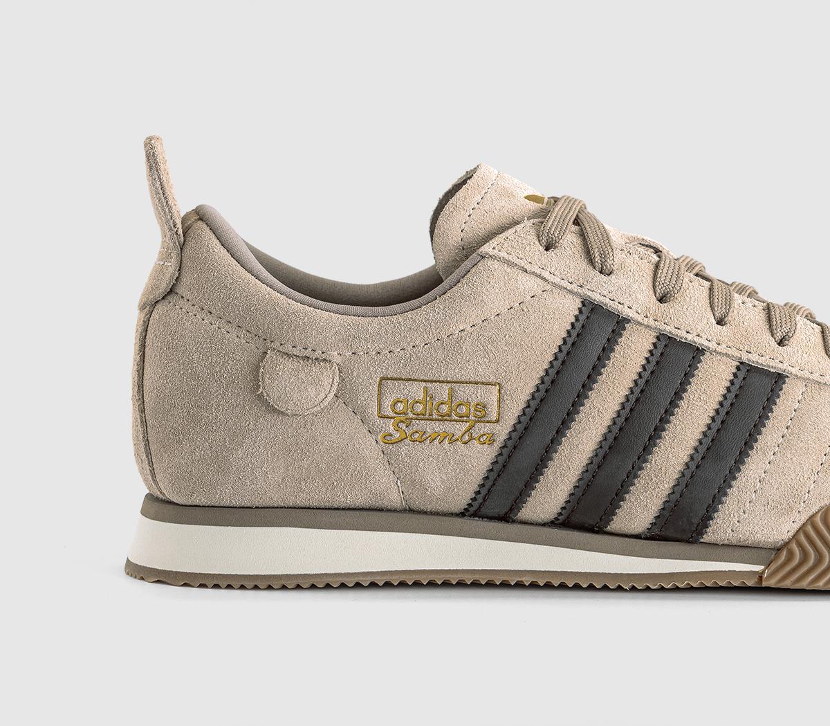 adidasSamba 62 TrainersCrystal Linen Dark Brown Gum