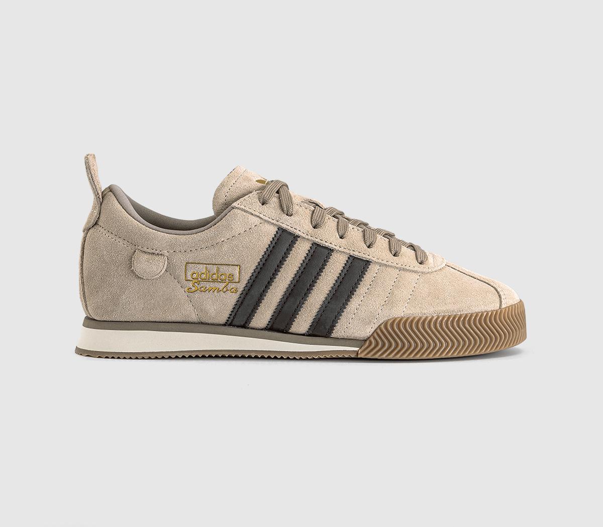 adidasSamba 62 TrainersCrystal Linen Dark Brown Gum