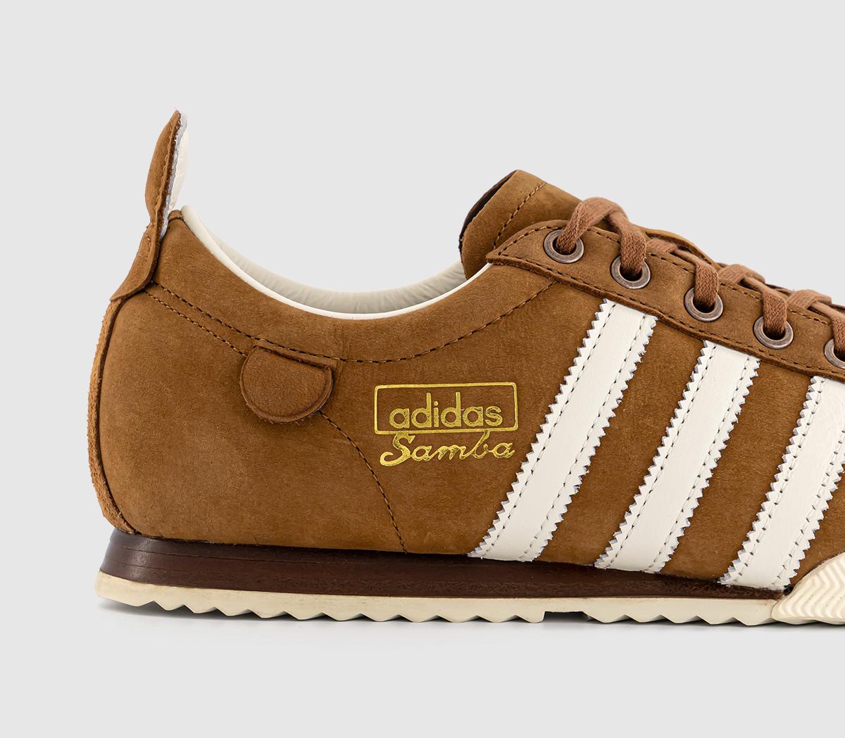 adidas Samba 62 Trainers Wild Brown Off White - Men's Trainers