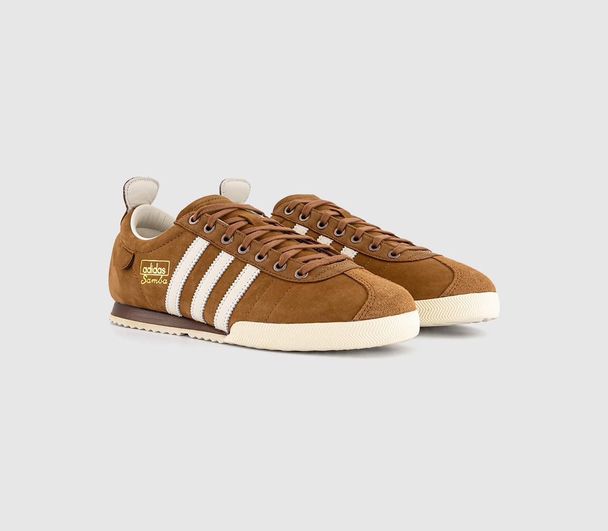 adidas Samba 62 Trainers Wild Brown Off White - Men's Trainers