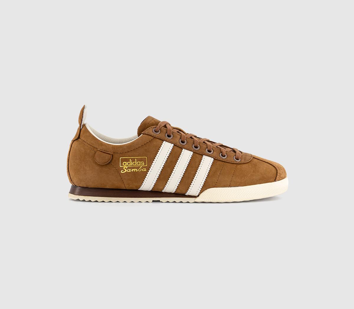adidas Mens Samba 62 Trainers Wild Brown adidas Mens Samba 62 Trainers Wild Brown