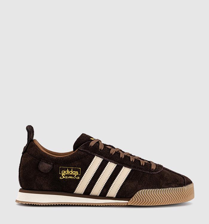 adidas Samba 62 Trainers Aurora Coffee Crystal Linen Gum