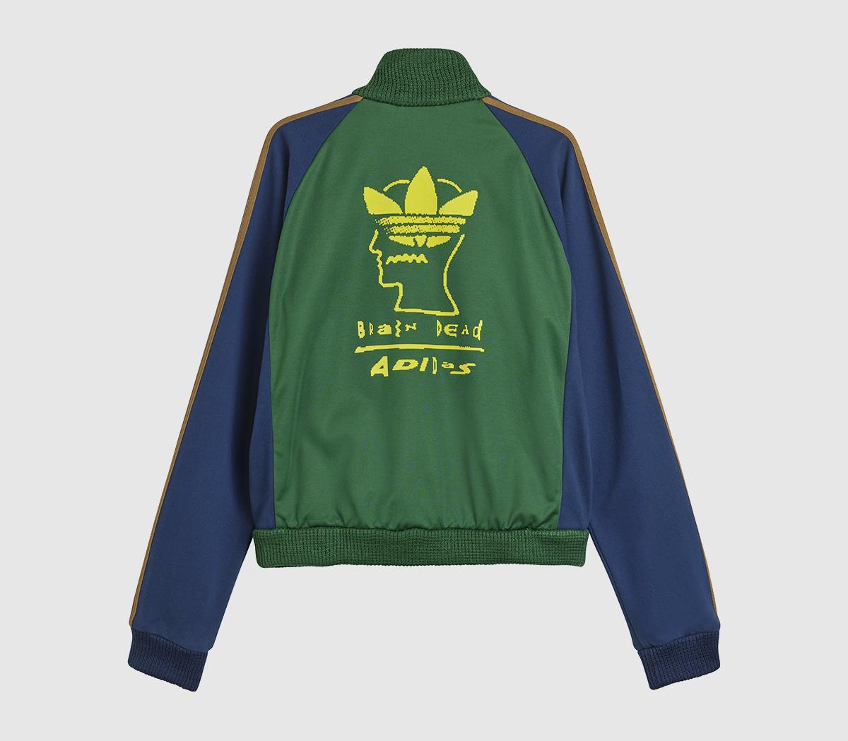 adidas ConsortiumBrain Dead Track JacketAmazon Green