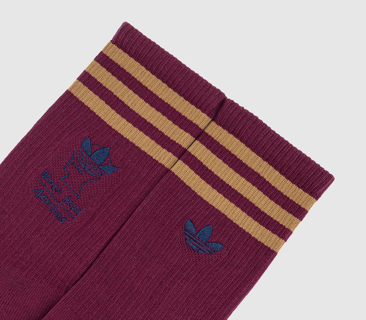 adidas ConsortiumBrain Dead SocksAmazon Red