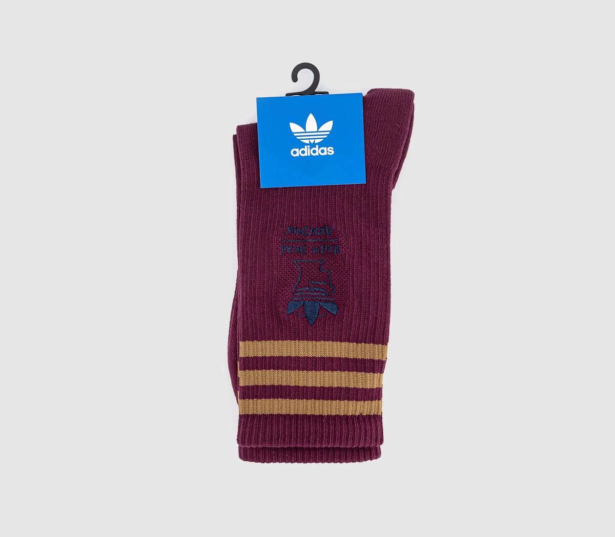 adidas ConsortiumBrain Dead SocksAmazon Red