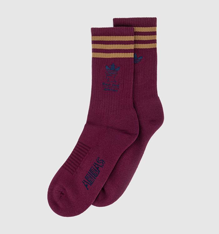 adidas Consortium Brain Dead Socks Amazon Red