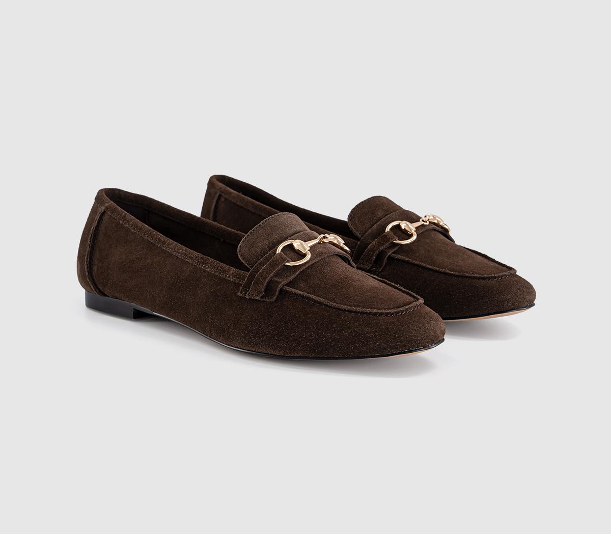 OFFICEFelix Trim LoaferdBrown Suede