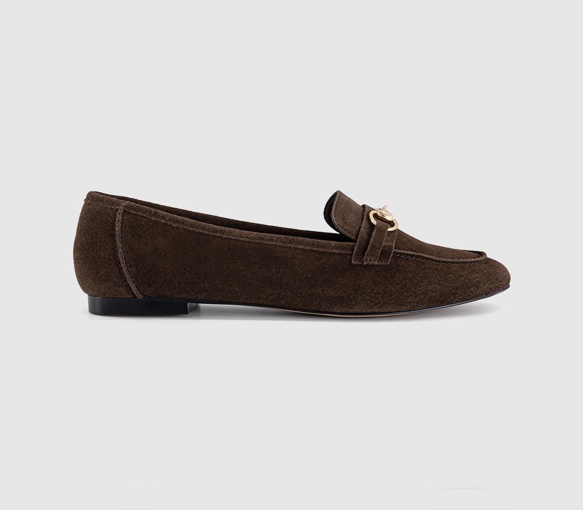 OFFICEFelix Trim LoaferdBrown Suede
