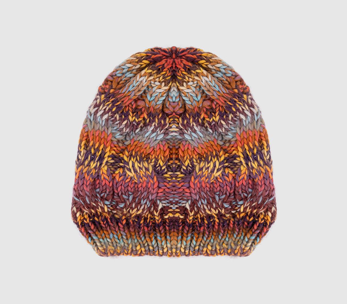 OFFICEMulti Striped Beanie Hats OFFICEMulti Striped Beanie HatsMulti