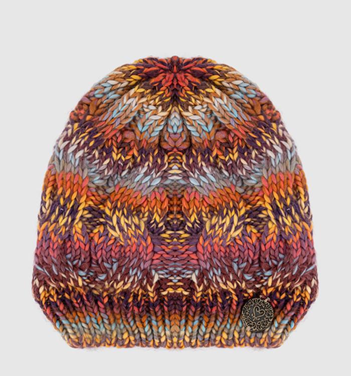 OFFICE Multi Striped Beanie Hats Multi