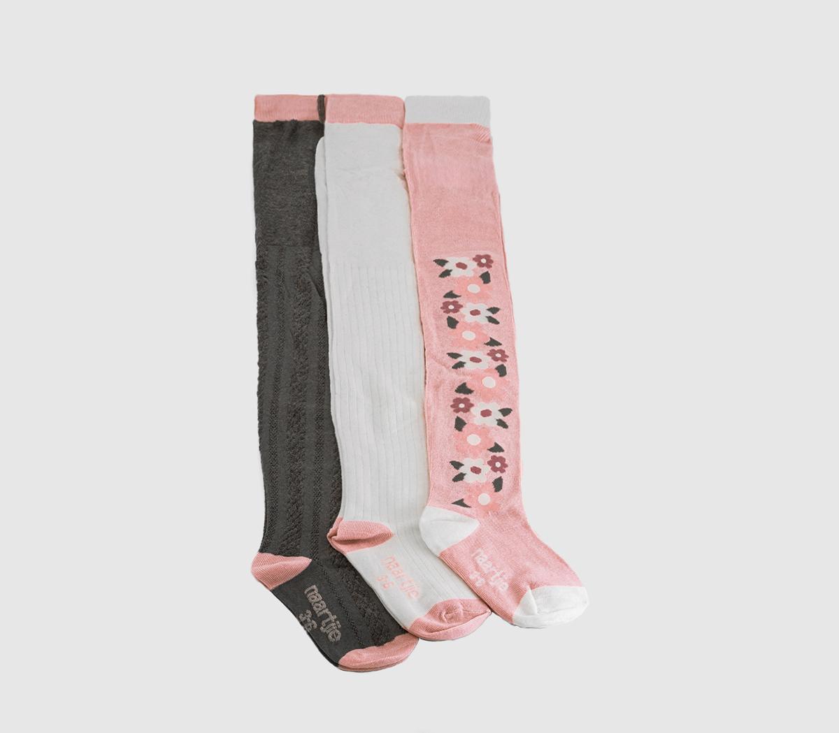 OFFICE KidsFloral Tights 3 Pack OFFICE KidsFloral Tights 3 PackMulti