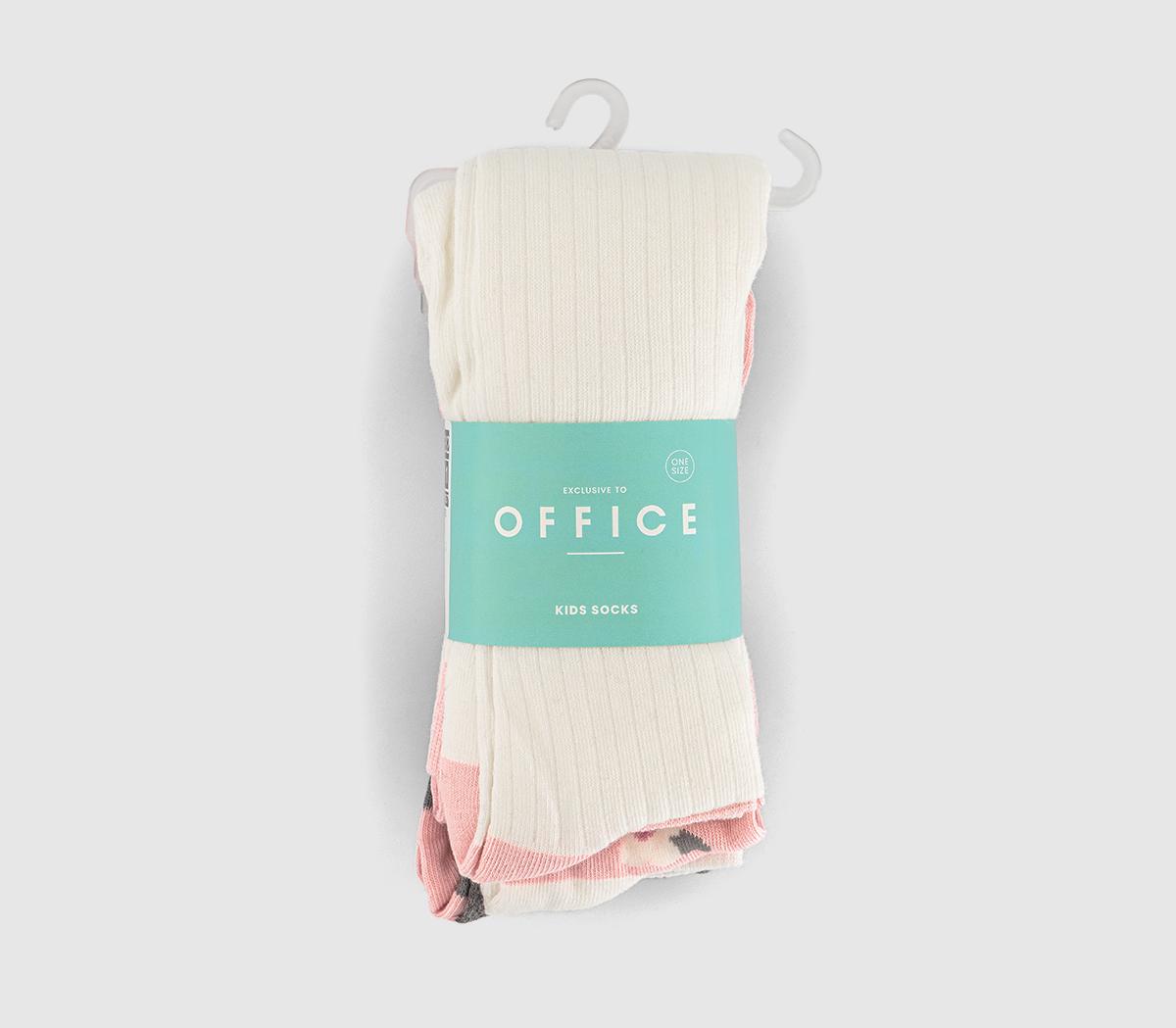 OFFICE Kids Floral Tights 3 Pack OFFICE Kids Floral Tights 3 Pack Multi