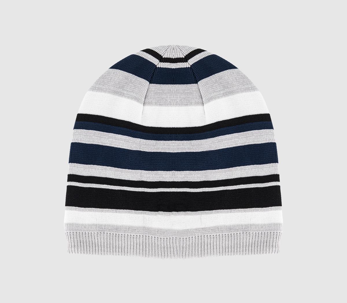 OFFICEStriped Skull Lined Beanie Hats OFFICEStriped Skull Lined Beanie HatsMulti
