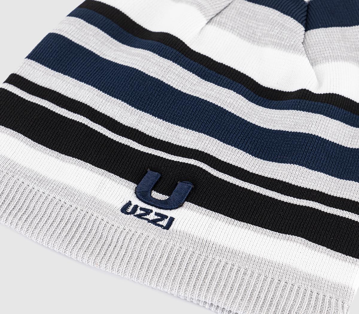OFFICEStriped Skull Lined Beanie Hats OFFICEStriped Skull Lined Beanie HatsMulti