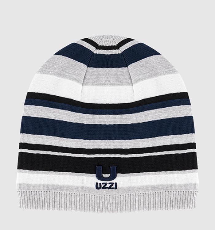 OFFICE Striped Skull Lined Beanie Hats Multi