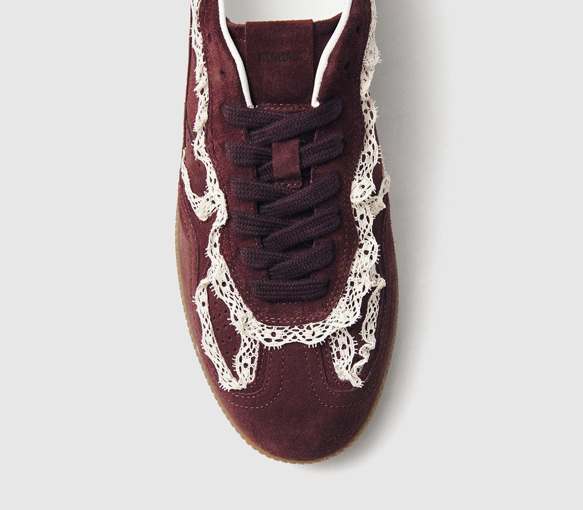 ALOHASTB490 Crochet Sneakers ALOHASTB490 Crochet SneakersBurgundy