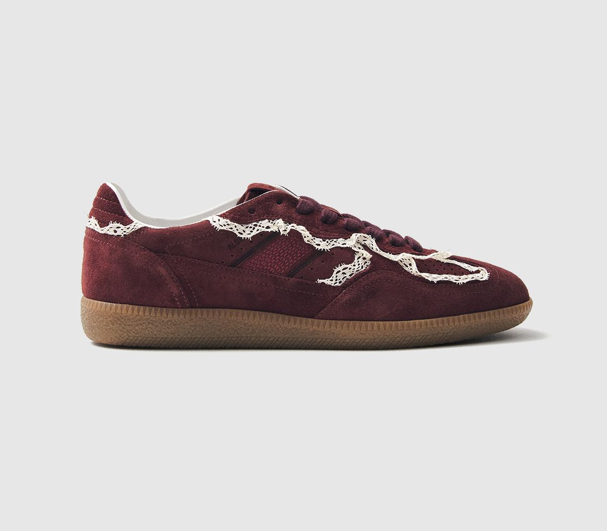 ALOHASTB490 Crochet Sneakers ALOHASTB490 Crochet SneakersBurgundy