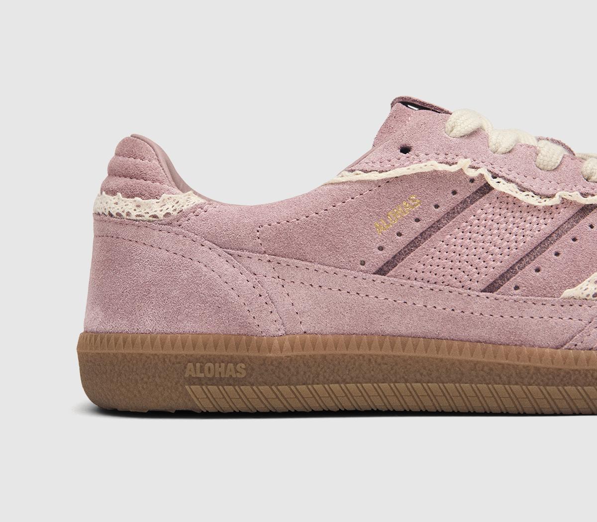 ALOHASTB490 Crochet SneakersPink