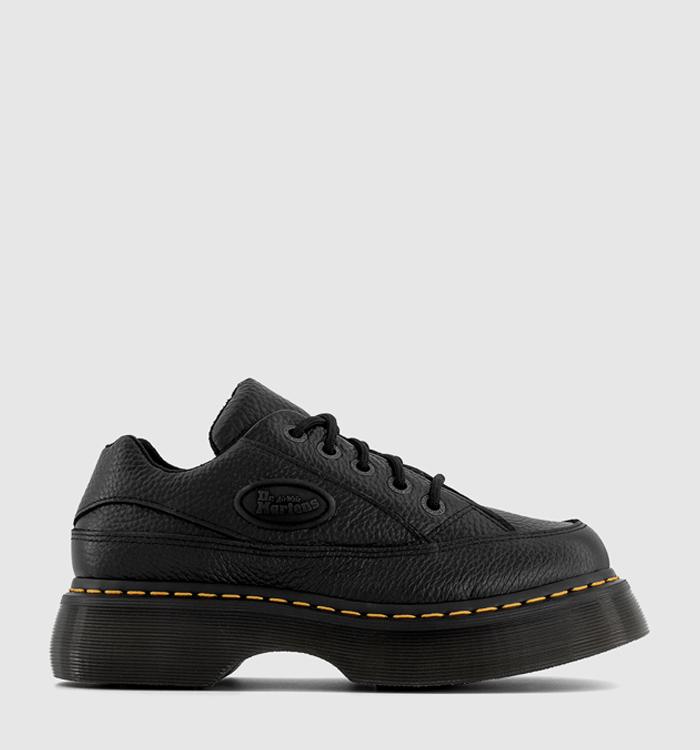 Dr. Martens Buzz 5 Eye Shoes Black Milled Nappa