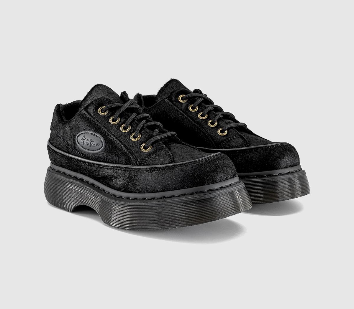 Dr. MartensBuzz 5 Eye ShoesBlack Hair On