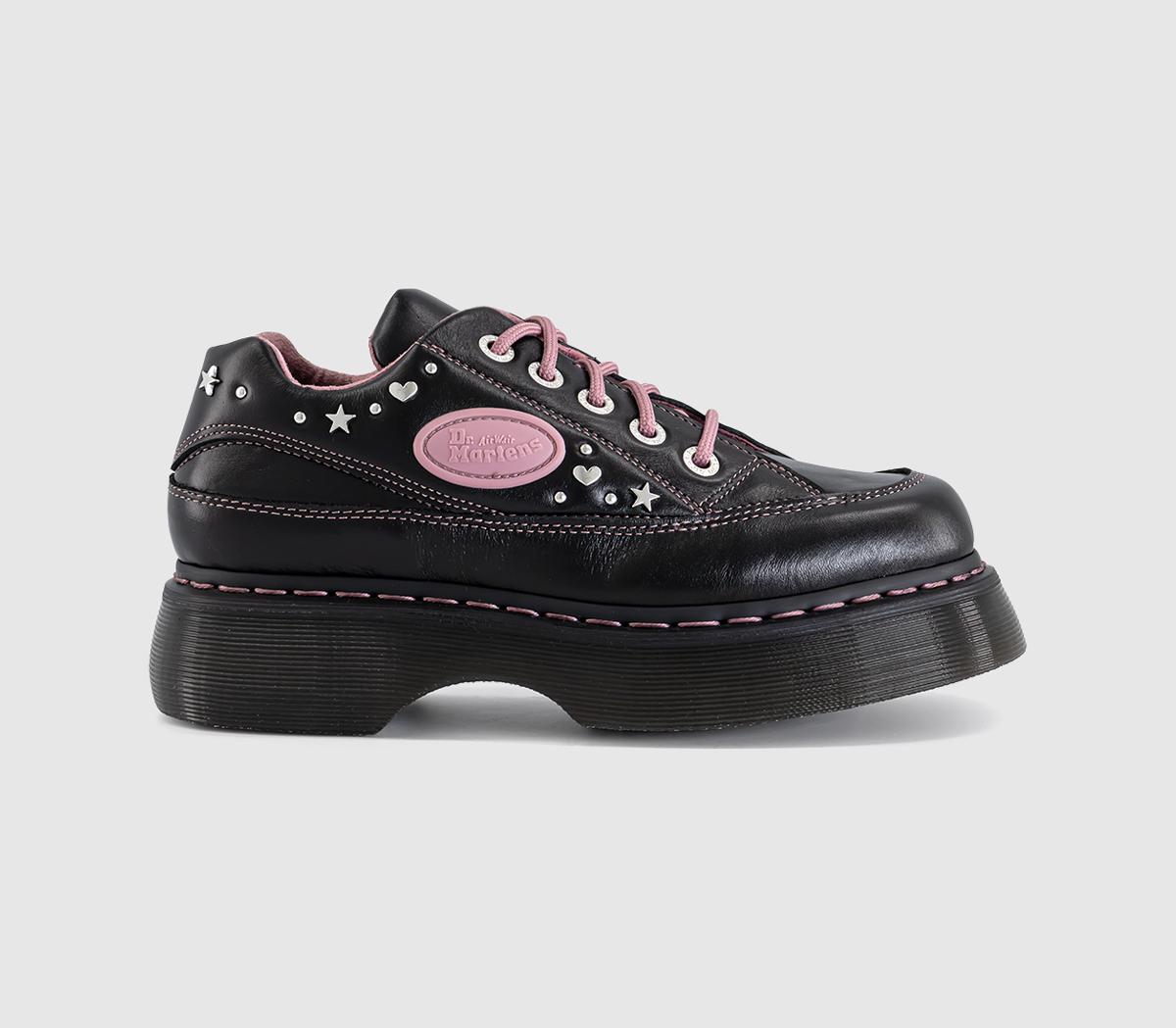 Dr. MartensBuzz 5 Eye ShoesBlack Hearts And Stars