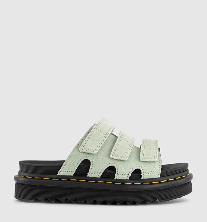 Dr. Martens Raine Slides Sage Green