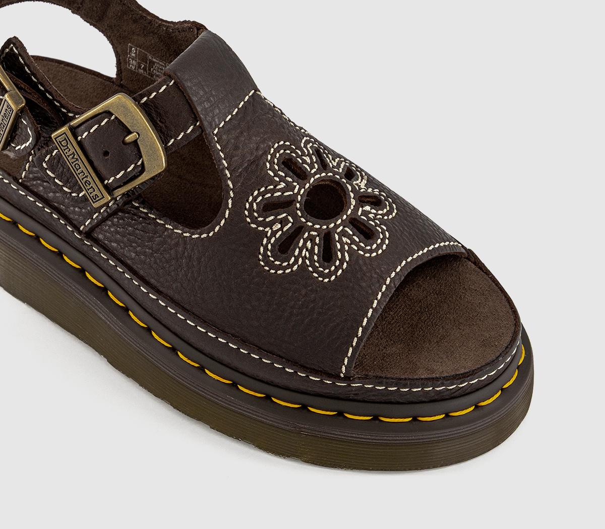 Dr. MartensDunnet Flower Sandals Dr. MartensDunnet Flower SandalsBrown