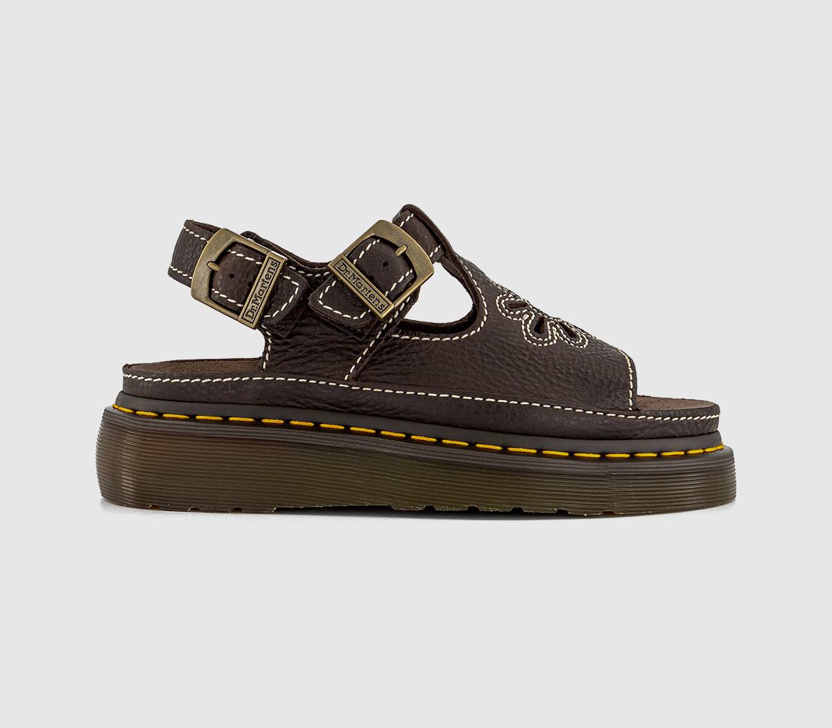 Dr. MartensDunnet Flower SandalsBrown