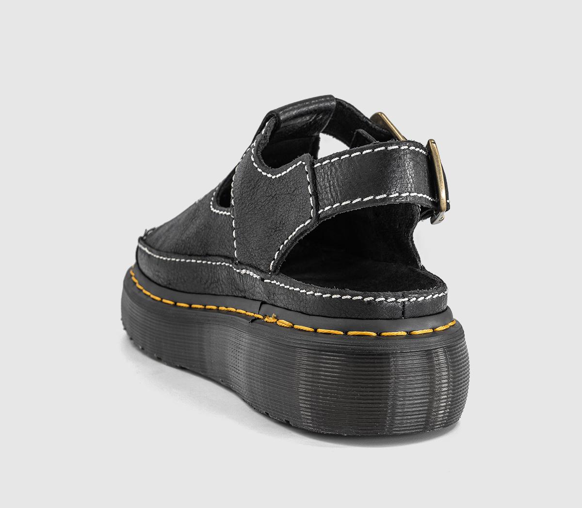 Dr. MartensDunnet Flower SandalsBlack Ar Rogue