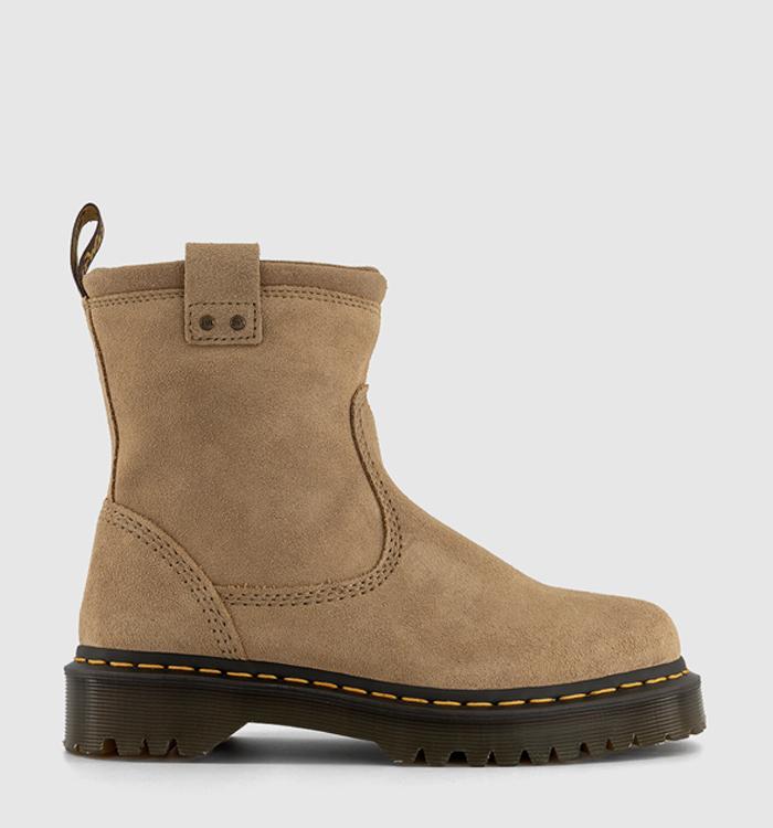 Dr. Martens Anistone Boots Savannah Tan Suede