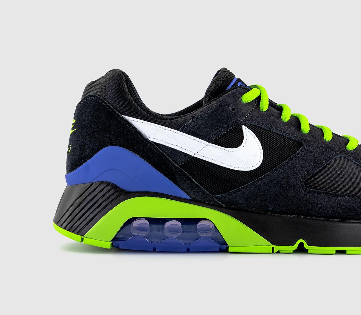 NikeNike Air 180 Black White Action Green