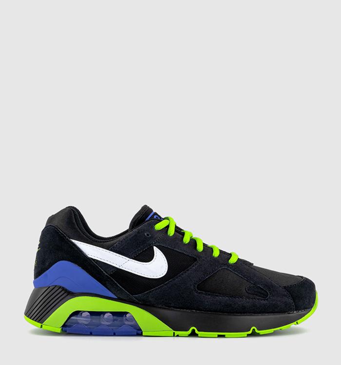 Nike green and black trainers on sale