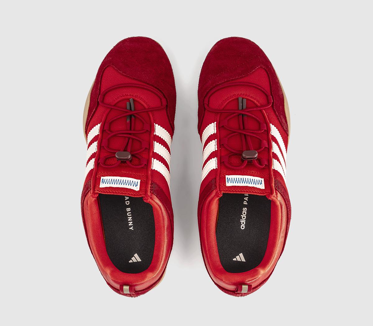 adidasBad Bunny BallerinaVivid Red Chalk White Power Red
