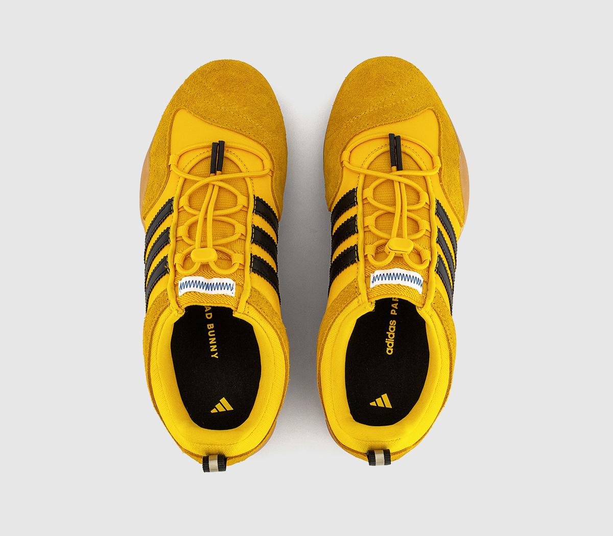 adidasBad Bunny Ballerina TrainersBold Gold Core Black Gum