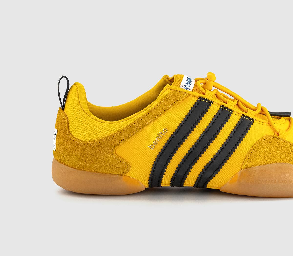 adidasBad Bunny Ballerina TrainersBold Gold Core Black Gum