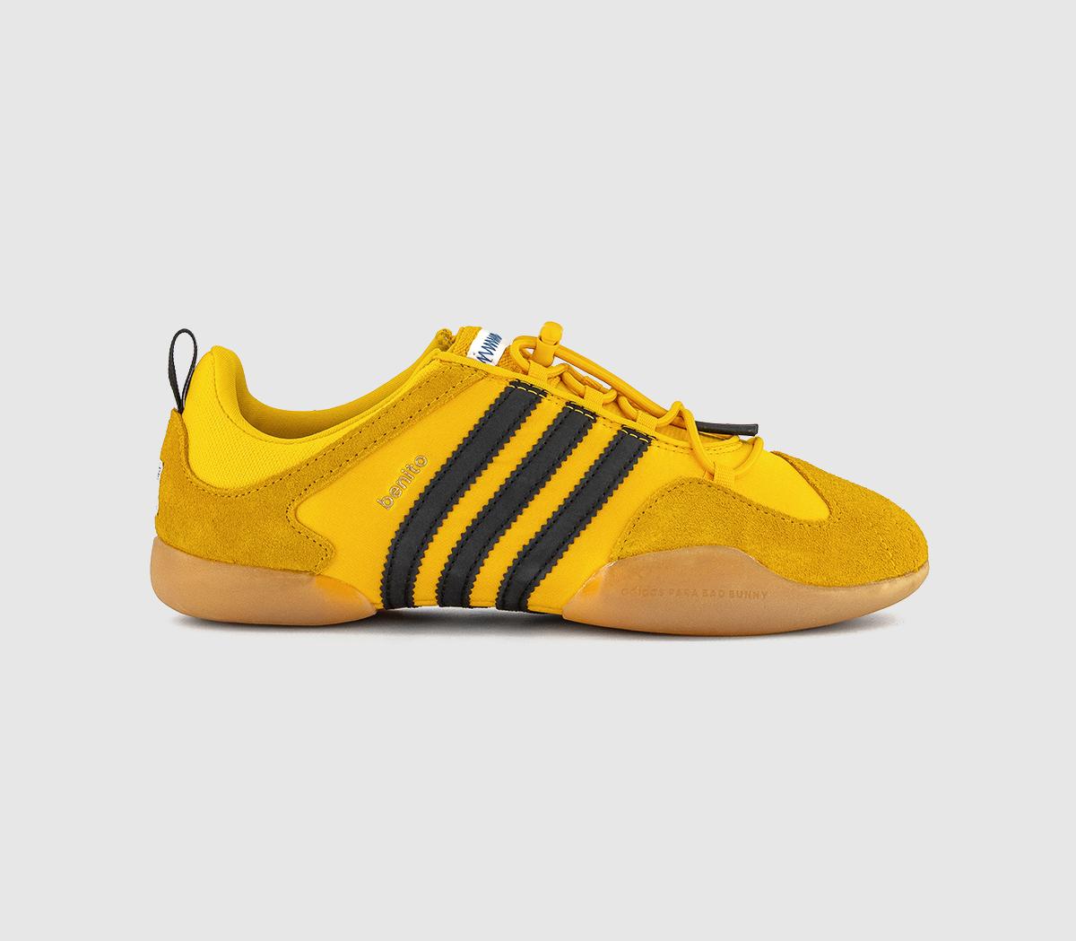 adidasBad Bunny Ballerina TrainersBold Gold Core Black Gum