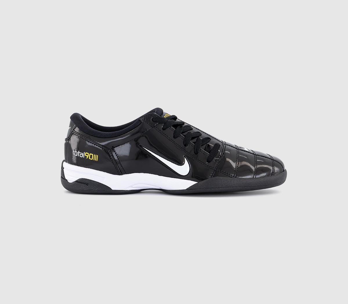 NikeT90 TrainersBlack White Metallic Silver