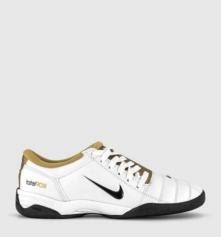 Nike T90 Trainers White Black Metallic Gold