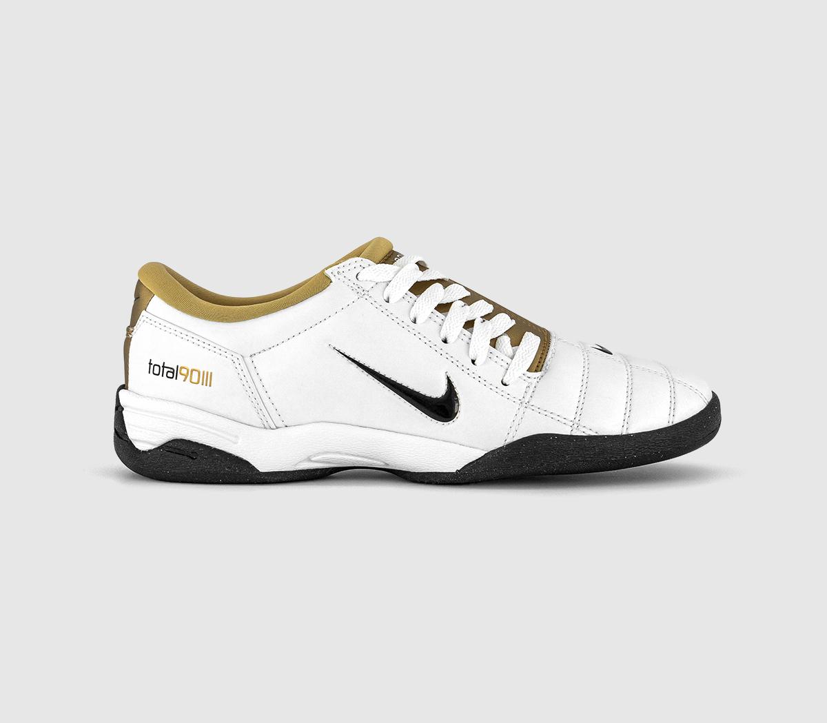 NikeT90 Trainers NikeT90 TrainersWhite Black Metallic Gold