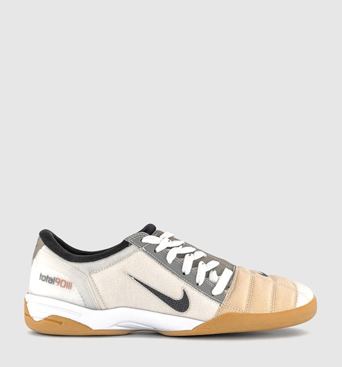 Nike T90 Trainers White Black Black Gum Light Brown