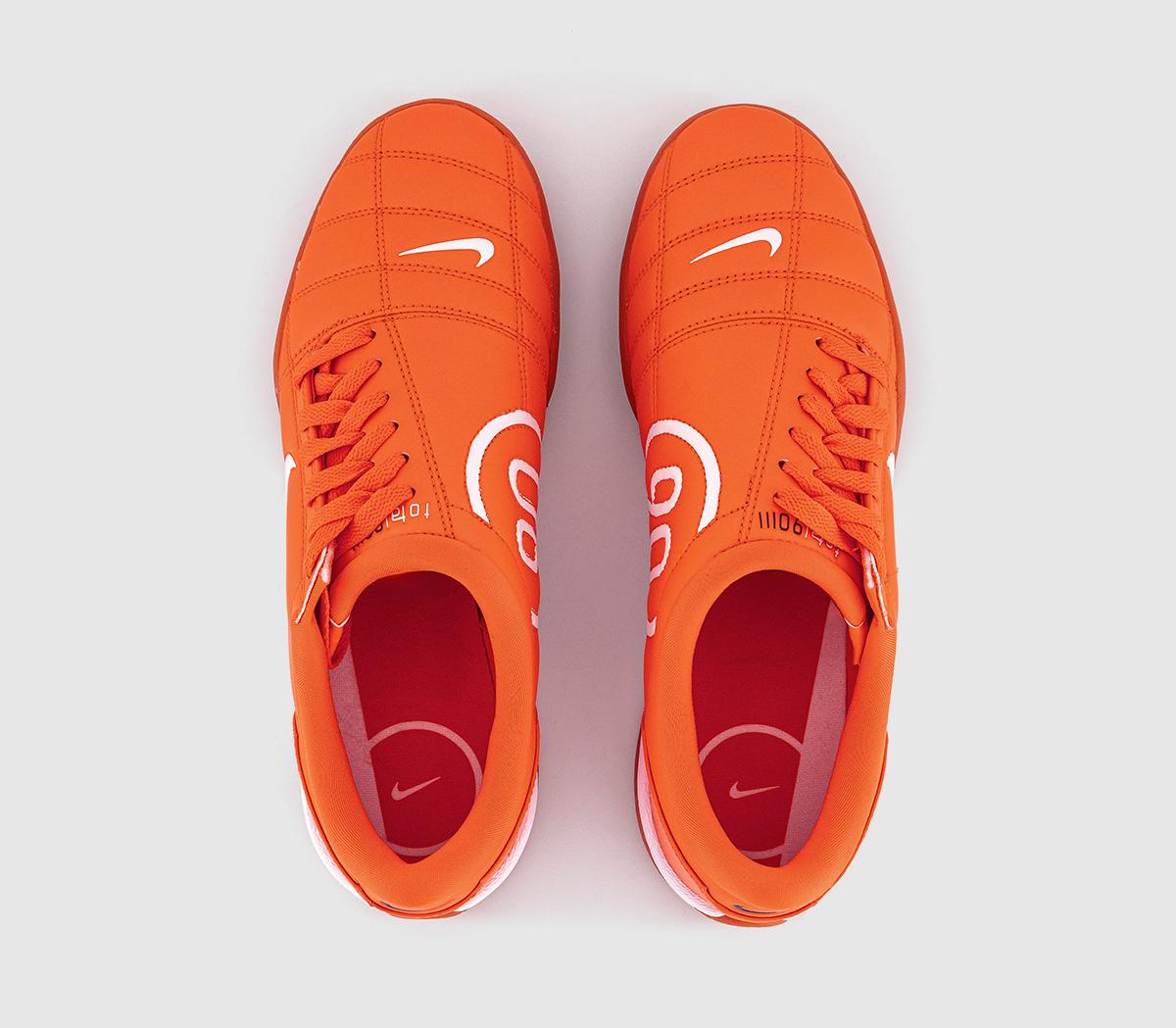 NikeT90 TrainersSafety Orange White Gum Med Brown