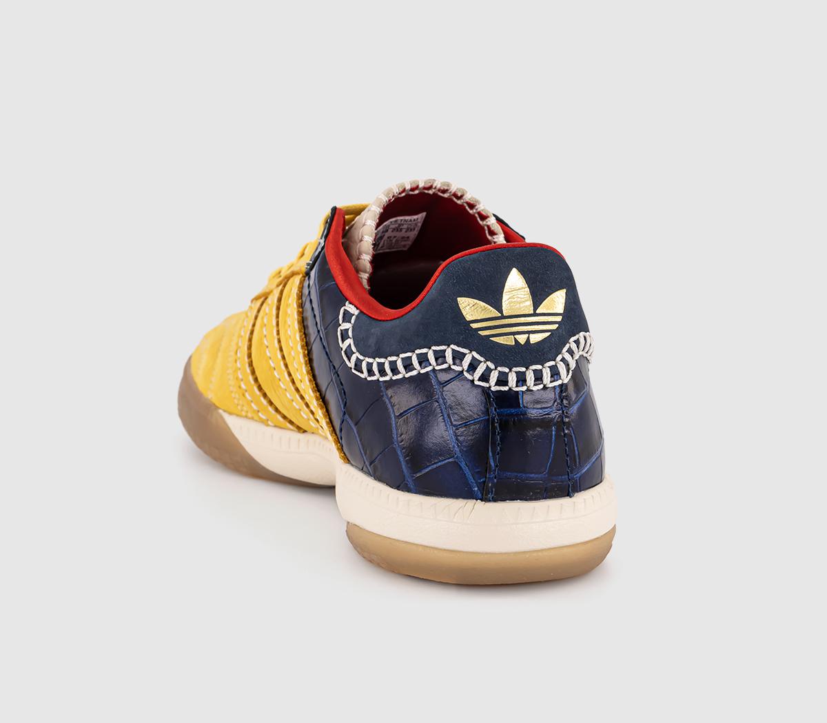 adidas ConsortiumWales Bonner MN Samba Fade Gold Fade Gold Collegiate Navy