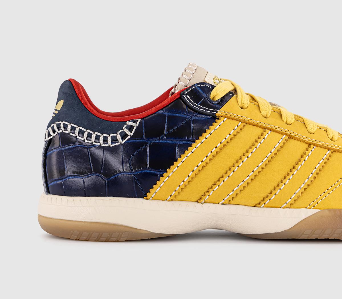 adidas ConsortiumWales Bonner MN Samba Fade Gold Fade Gold Collegiate Navy