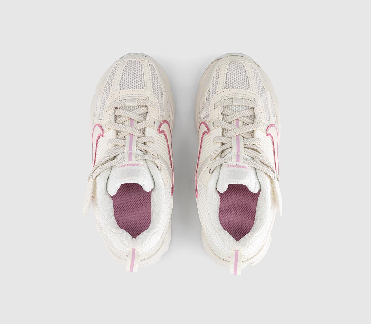 NikeVomero Youth TrainersSail Sail Pink Rise Off White