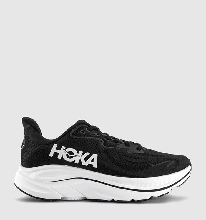 HOKA Clifton 10 Trainers Black White
