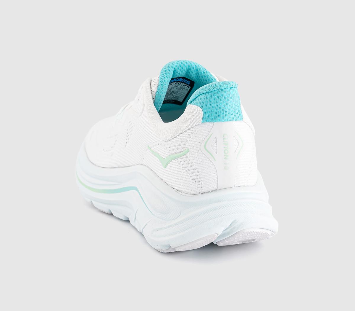 HOKAClifton 10 Trainers HOKAClifton 10 TrainersWhite Cielo Blue