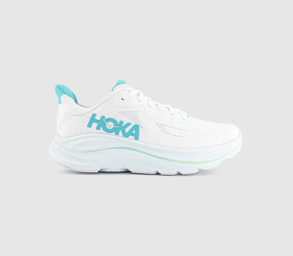 HOKAClifton 10 Trainers HOKAClifton 10 TrainersWhite Cielo Blue