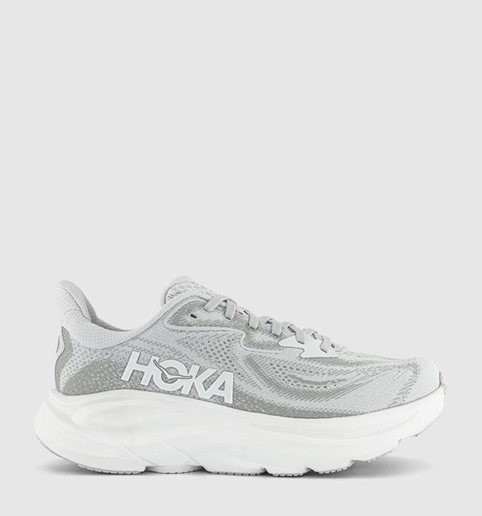 HOKA Clifton 10 Trainers Cosmic Grey Stardust F