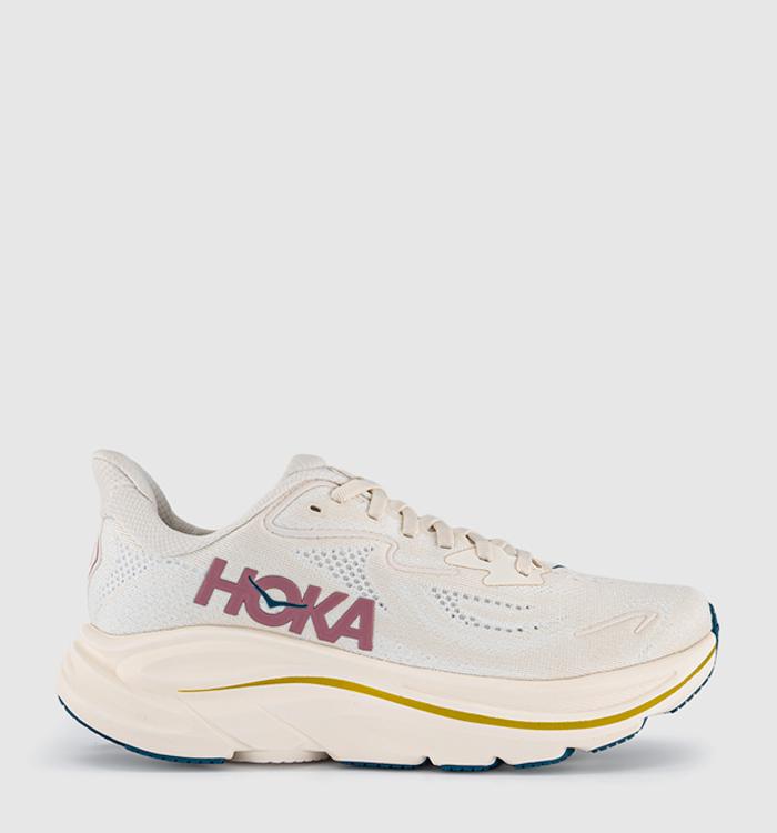 HOKA Clifton 10 Trainers Birch Alabaster F